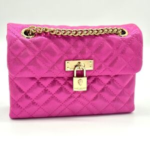 Kurt Geiger London Mini Brixton Bag in Fuchsia
